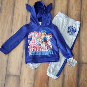 Paw patrol sweat suit